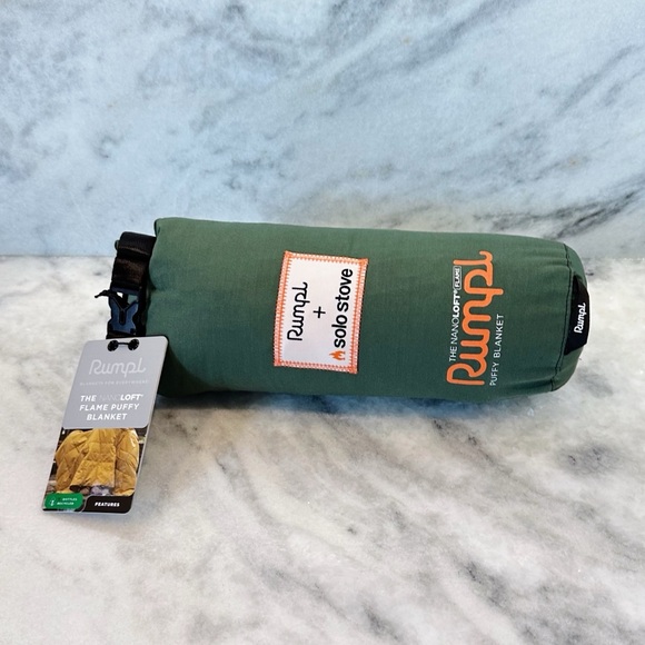 NWT Rumpl x Solo Stove Travel ready & campfire approved NanoLoft Flame Resistant - Picture 8 of 16